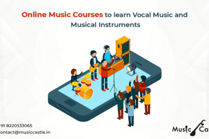 online Music courses to learn vocal music and musical instruments